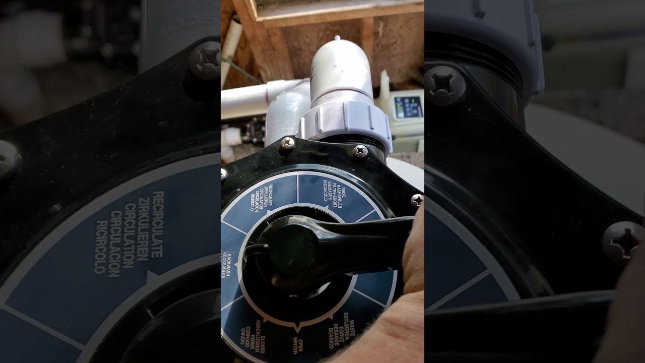 pentair sand filter operation.