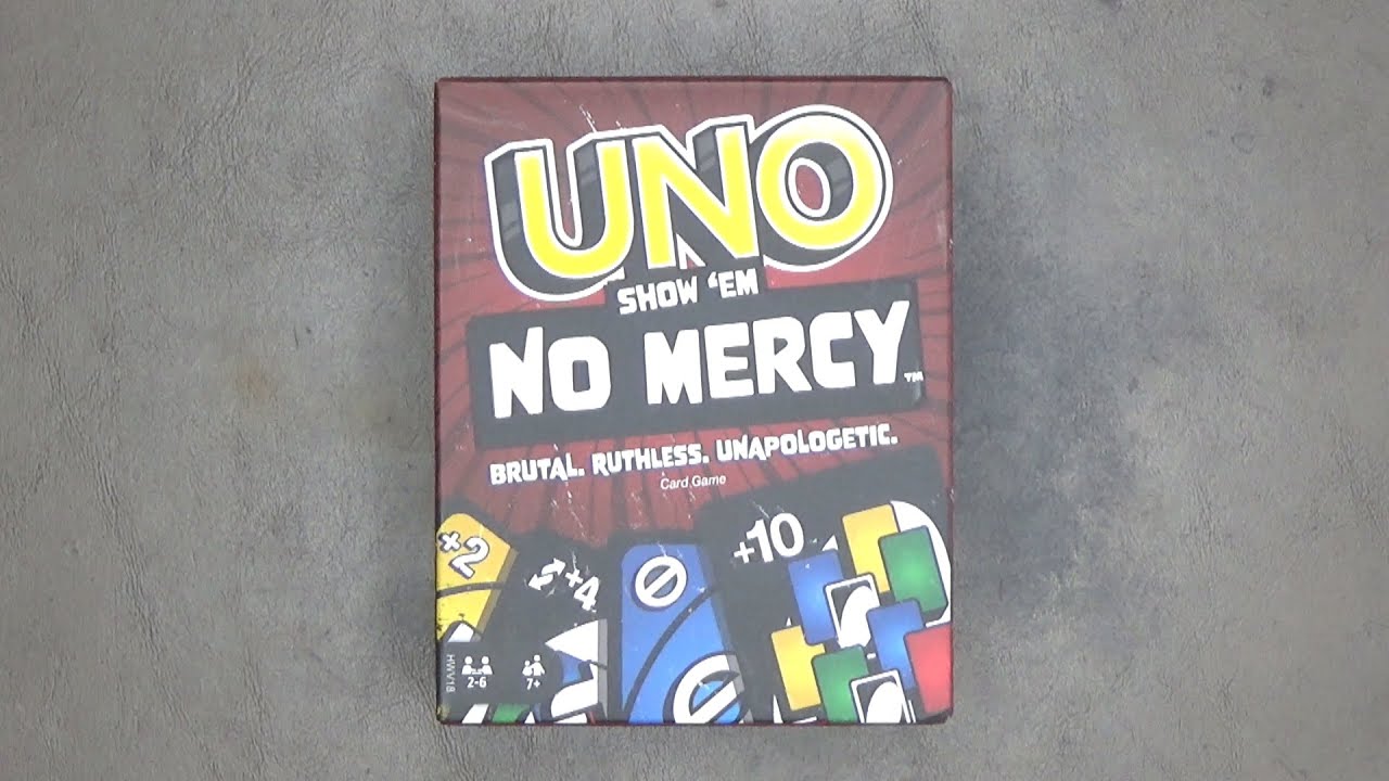 Открытие карточной игры UNO Show 'Em No Mercy