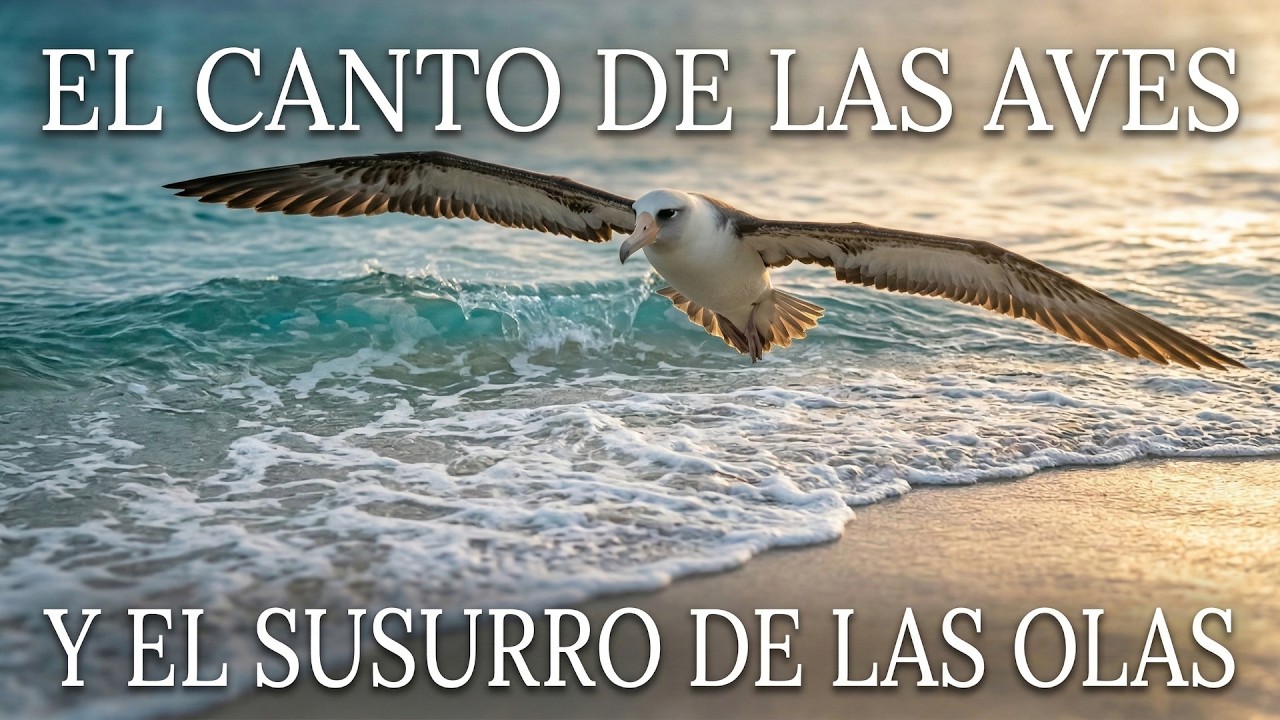 Océano Pacífico: El Canto de las Aves y el Susurro de las Olas | 4K ASMR