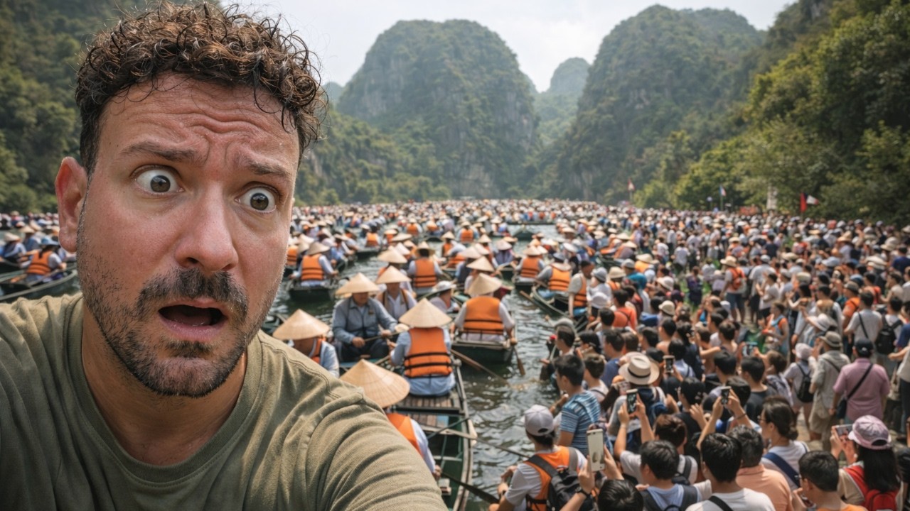 La REALIDAD del TURISMO MASIVO (NINH BINH) | VIETNAM |S2/E08