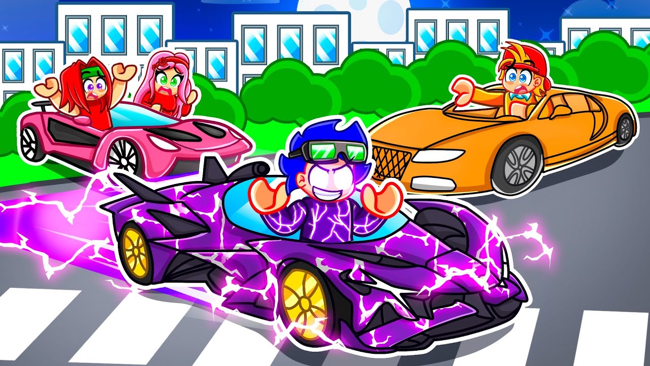 ELEMENTAL SPEEDRUNNER vs CAZADORES en DRIVING EMPIRE!