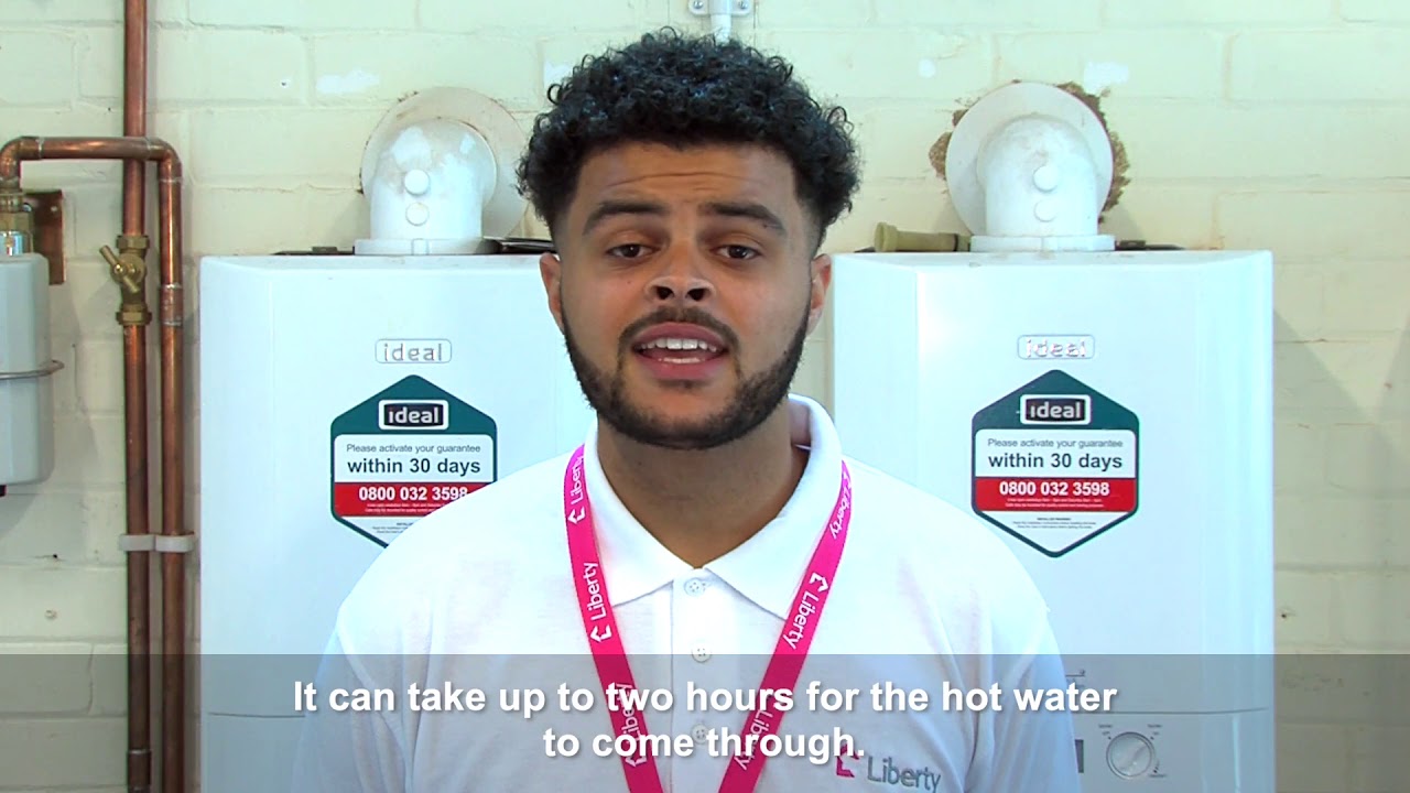 My hot water isn't working - System boiler with subtitles