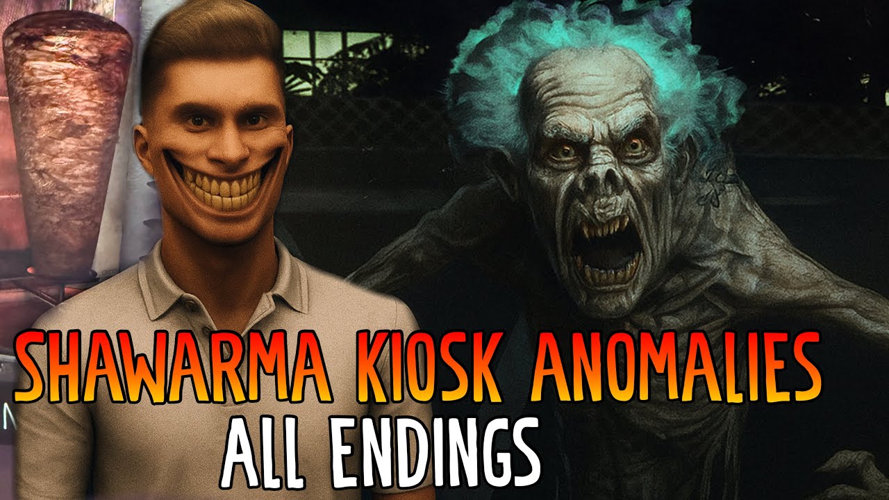Shawarma Kiosk ANOMALIES All Endings [Full Walkthrough] - Roblox