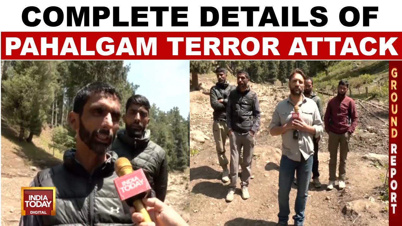 Pahalgam Terror Attack: Tourists Shot From Point Blank Range, Meadow Massacre Caught On Camera