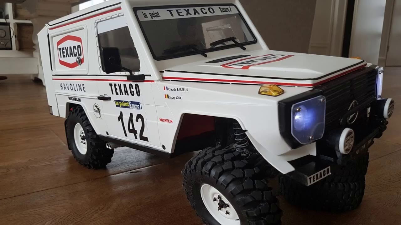 R/C Mercedes-Benz G-Class 1:10 Replica Dakar 1983