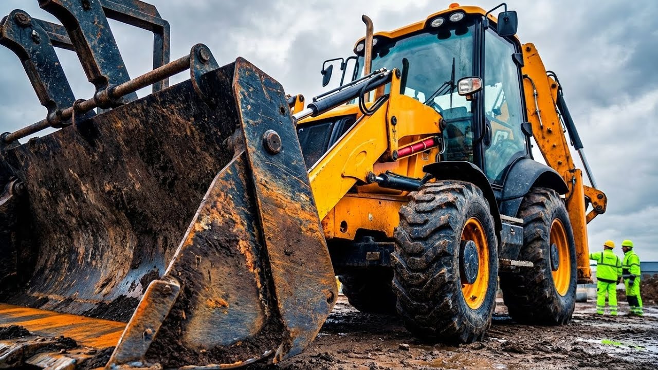 Inside the Next-Gen Backhoe Loader Factory: From Frame Assembly to Final Testing (The Whole Process)