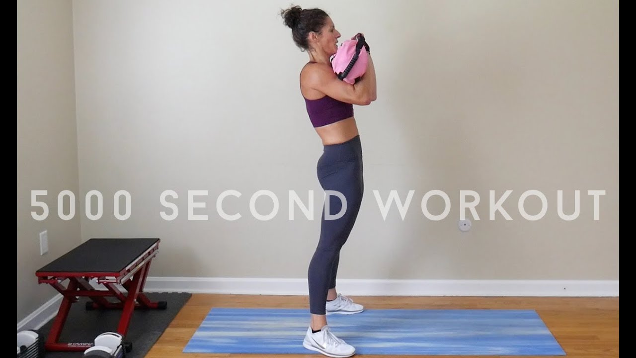 5000 Seconds for 5000 Subs Workout: Cross Fit HIIT and Pyramids