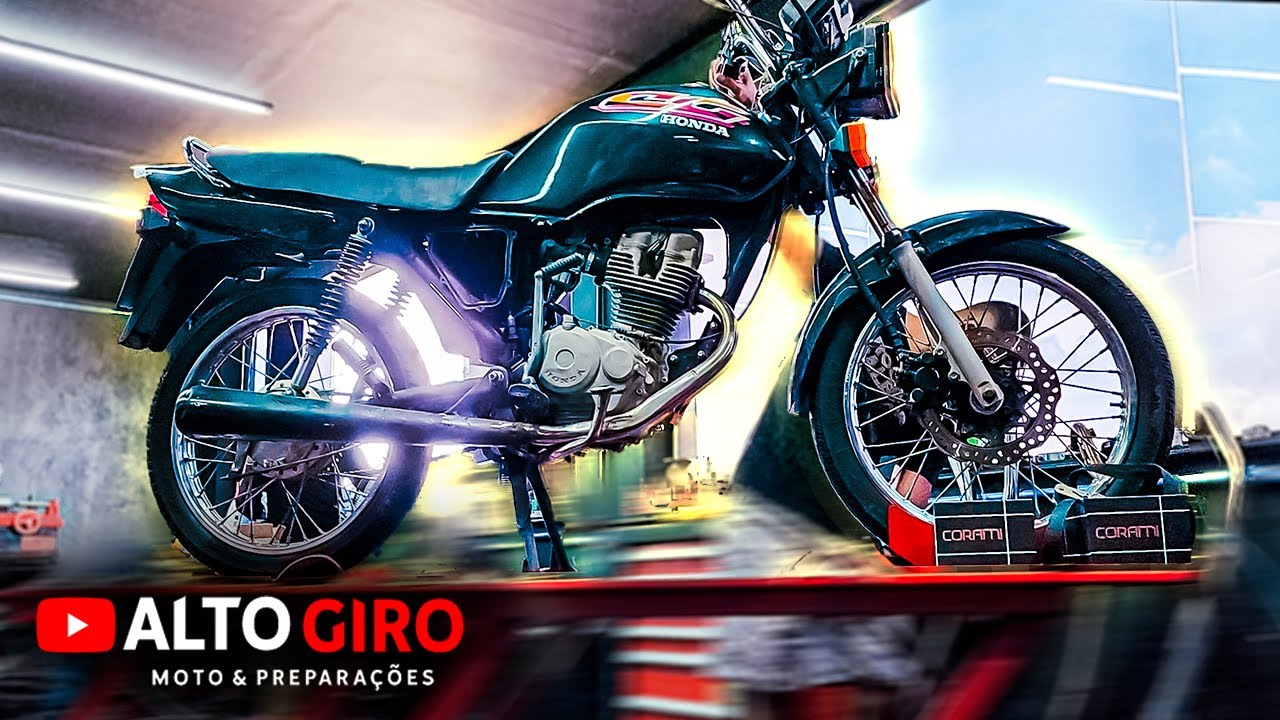 CG 99 DE 125 PARA 140cc MONTAGEM COMPLETA! RESULTADO ANTES E DEPOIS