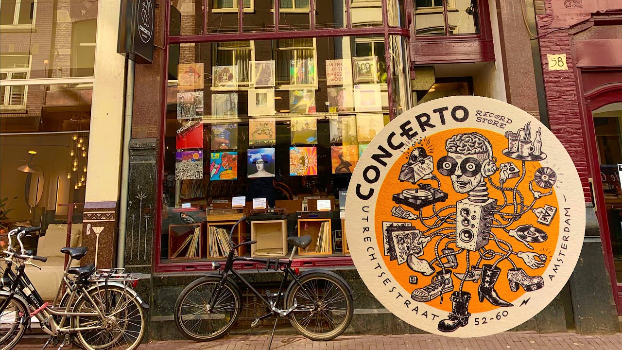 CONCERTO RECORDSTORE AMSTERDAM - Walhalla for music aficionados in the heart of Amsterdam since 1955