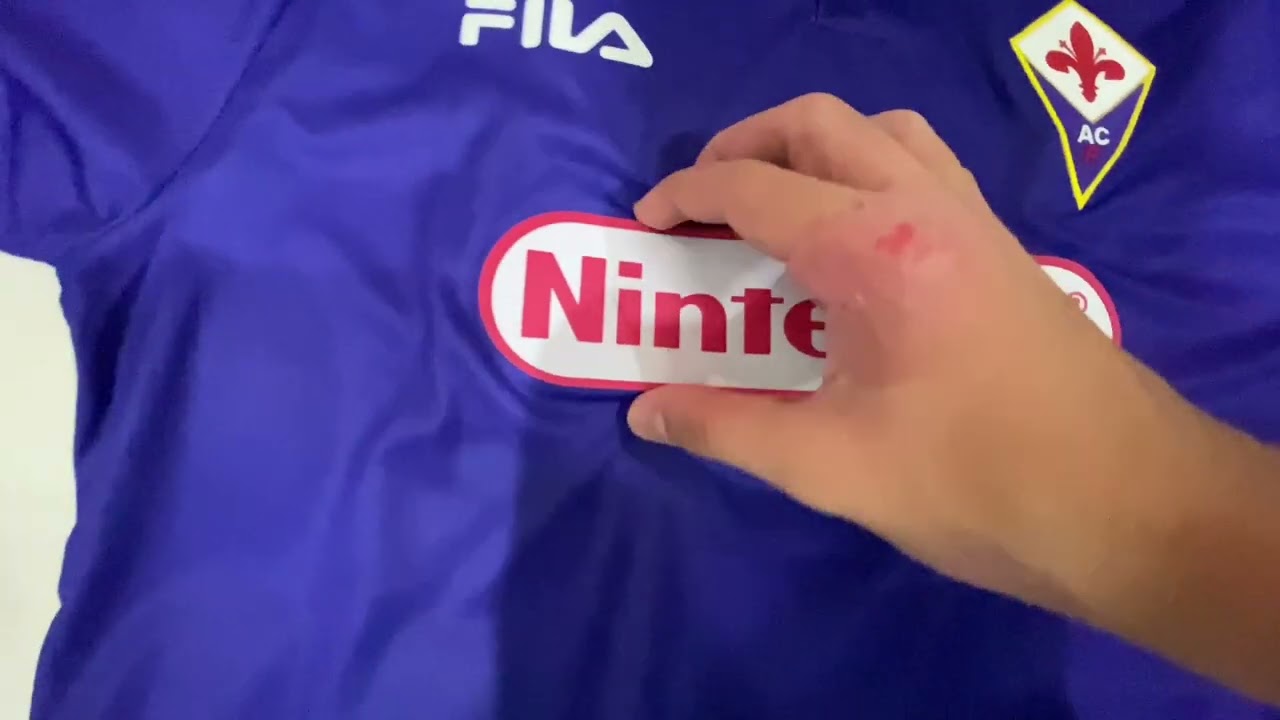Fiorentina 1998/99 Home Retro Replica Jersey Unboxing Review Video