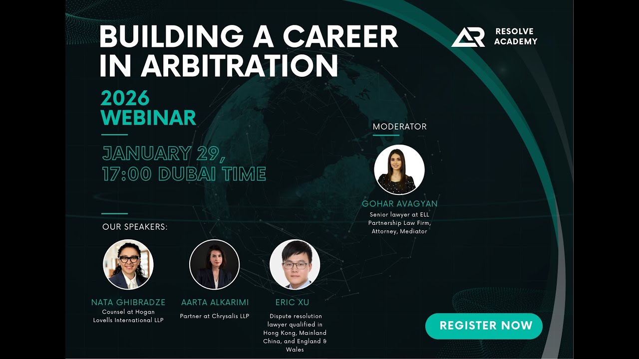 Building a Career in Arbitration
