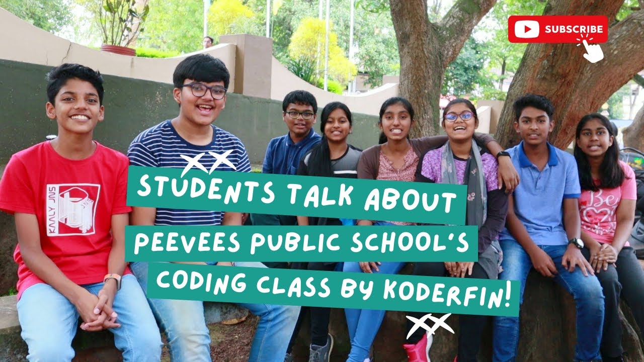 Koderfin Stories: Students talk about Peevees Public School's coding class by Koderfin!