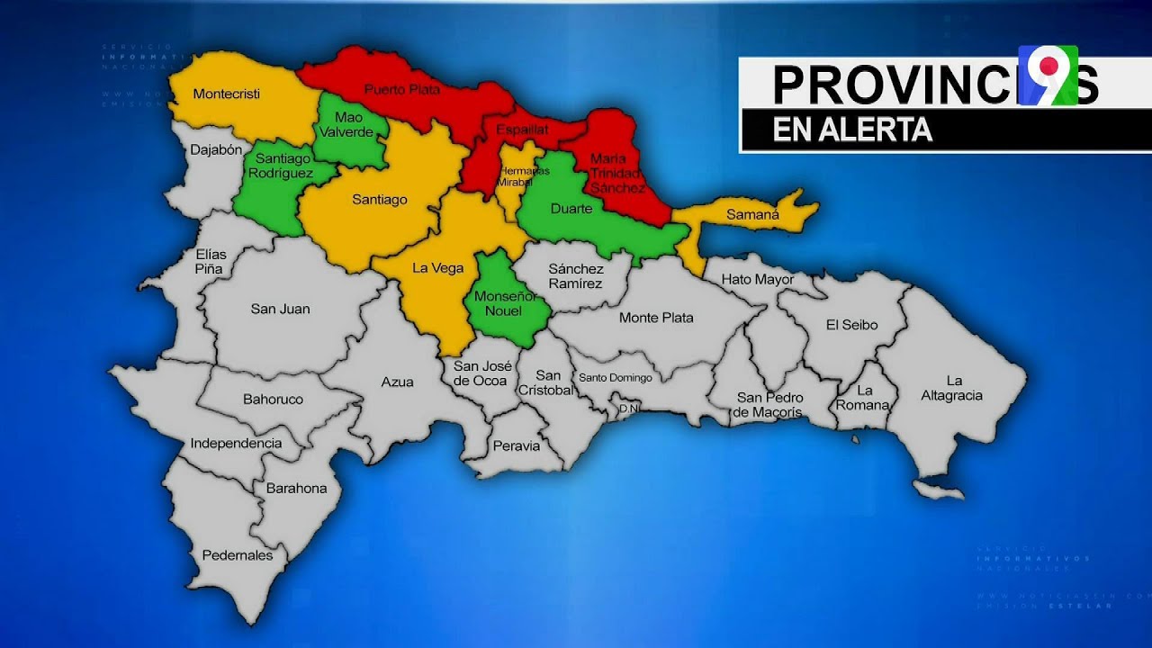Provincias en alerta tras incidencia de sistema frontal que causan inundaciones | Emisión Estelar SI