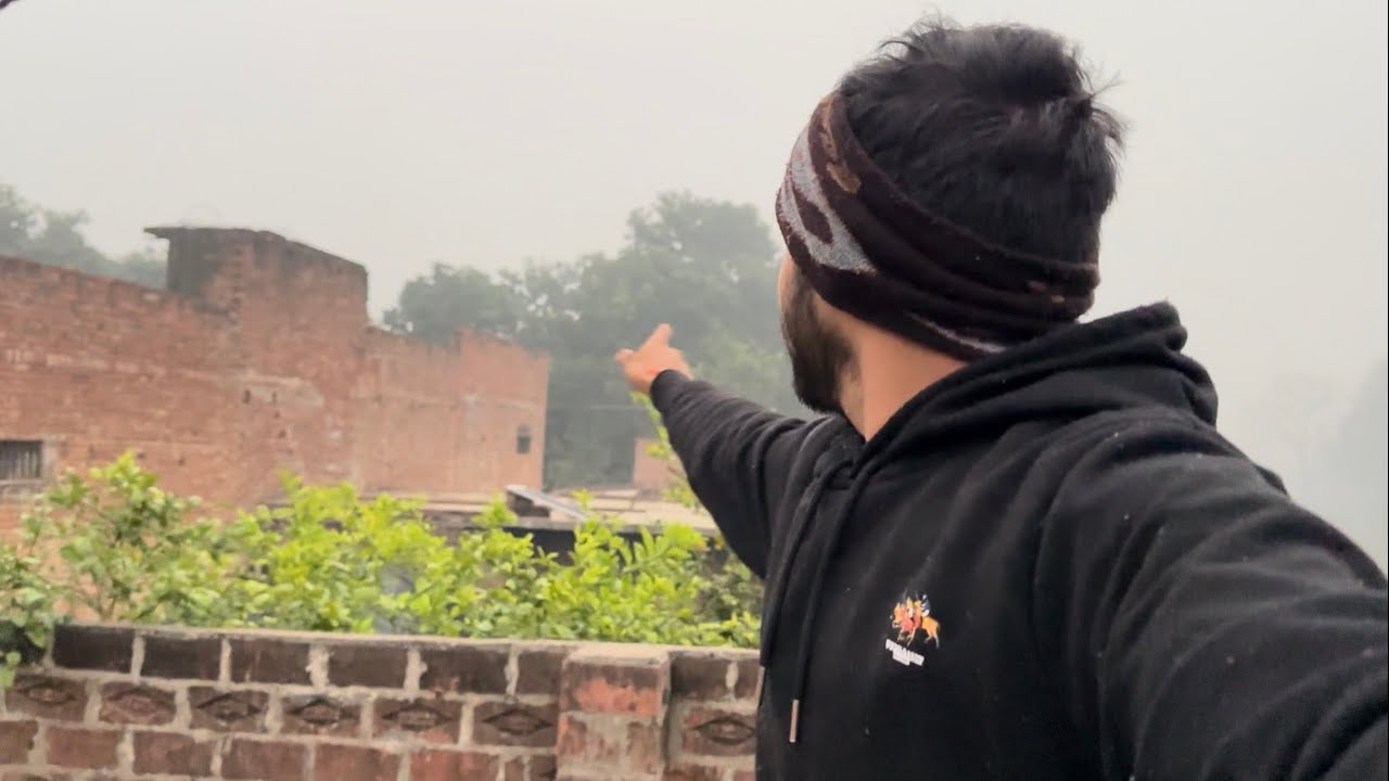 आज तो यार तूफान आ गया मेरे यहाँ पर 😶‍🌫️