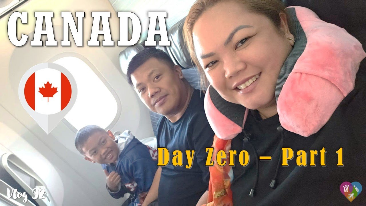 VLOG 92: CANADA DAY 0 | PART 1 - SINGAPORE TO VANCOUVER | TheBarredoFamily💙👨‍👩‍👦