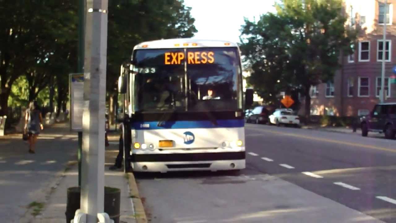 MTA NYCT Bus: 2011 Prevost X3-45 X37 & X27 Express Buses #2488 #2475 at 88th St-Shore Rd
