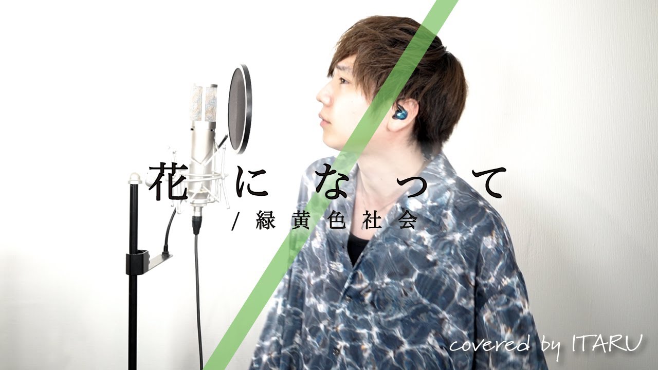 【男が歌う】花になって - Be a flower / 緑黄色社会 アニメ「薬屋のひとりごと」OP by イノイタル(ITARU INO)歌詞付きFULL