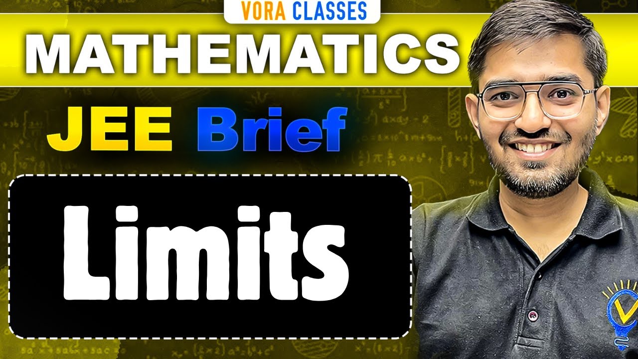LIMITS One Shot MATHS JEE Main and Advanced | JEE BRIEF | NV sir