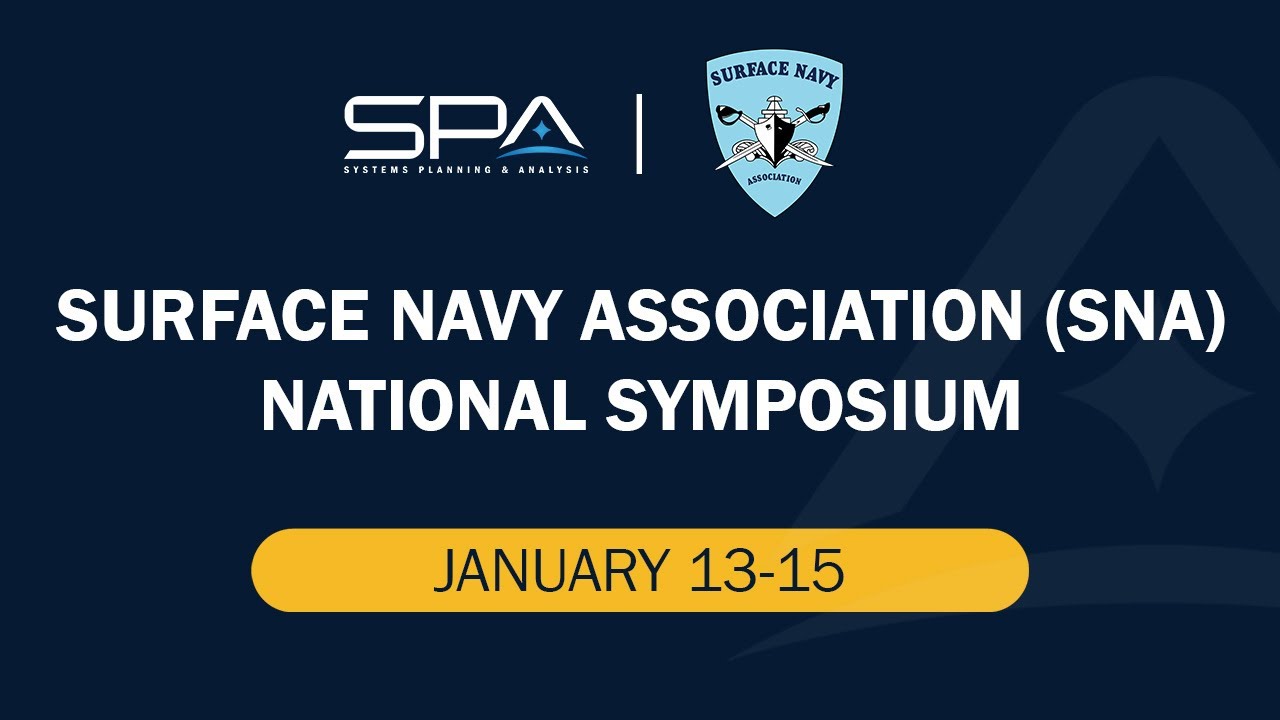 Surface Navy Association (SNA) National Symposium Promo
