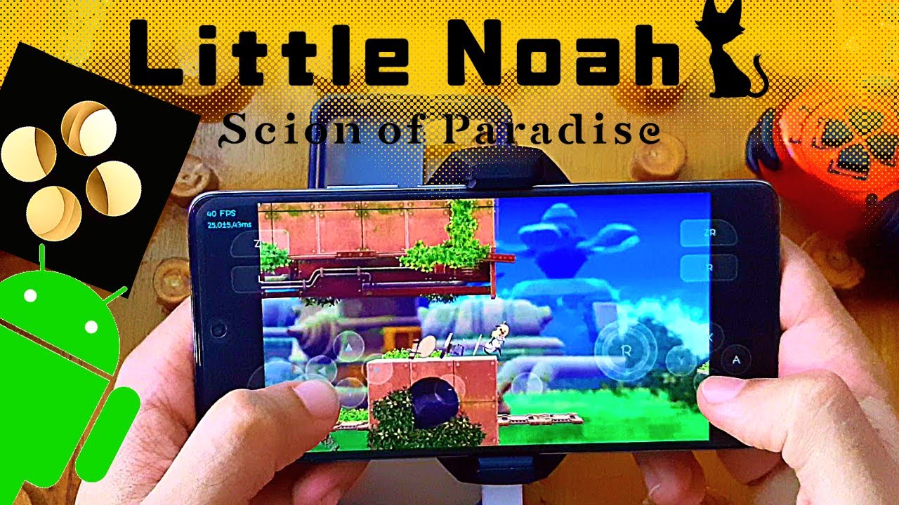 Little Noah: Scion of Paradise Android Gameplay - Skyline Emulator Edge - Skyline Edge Mali GPU
