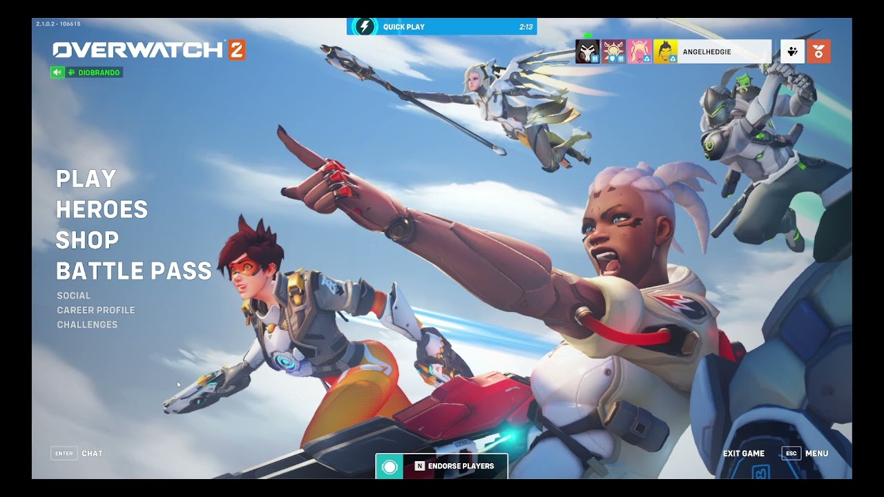 First Overwatch 2 stream. (3 years ago)