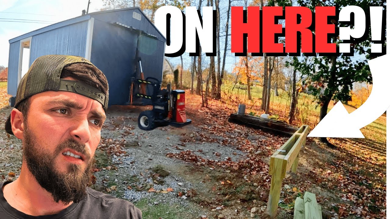 12X20 Shed Delivery: A Tricky Setup