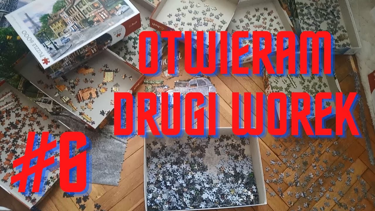 #6 Jak ułożyć 6000 puzzli - Trefl - Uliczka Paryża