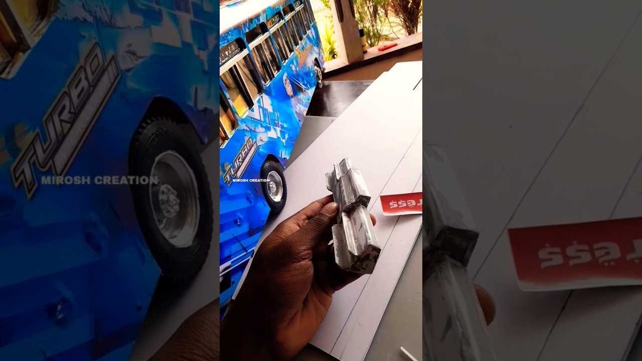 Hand made miniature bus | Leyland Model Bus Srilanka #leylandbus #srilanka #lanka_ashok_leyland #bus