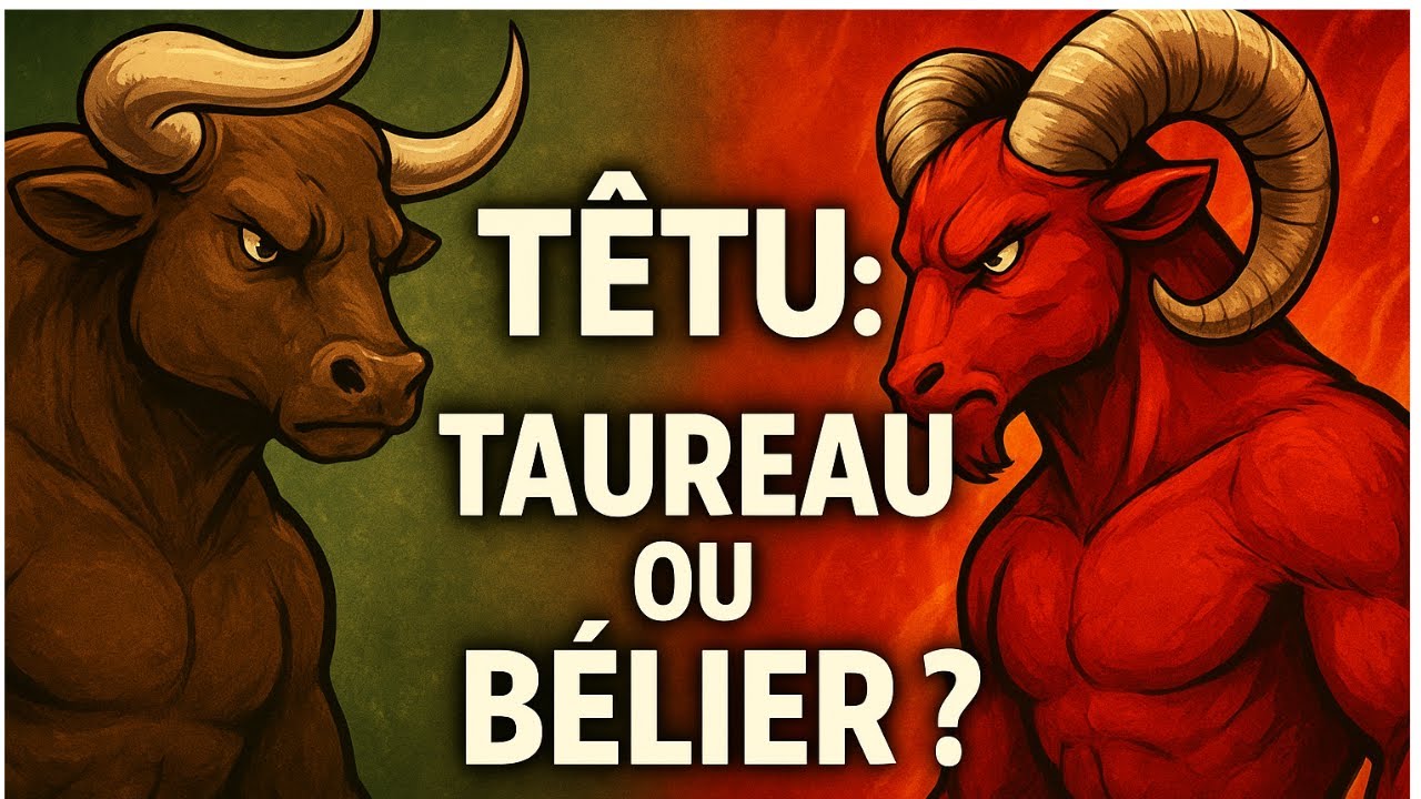 Taureau vs Bélier : qui est vraiment le plus têtu ?♉ ♈