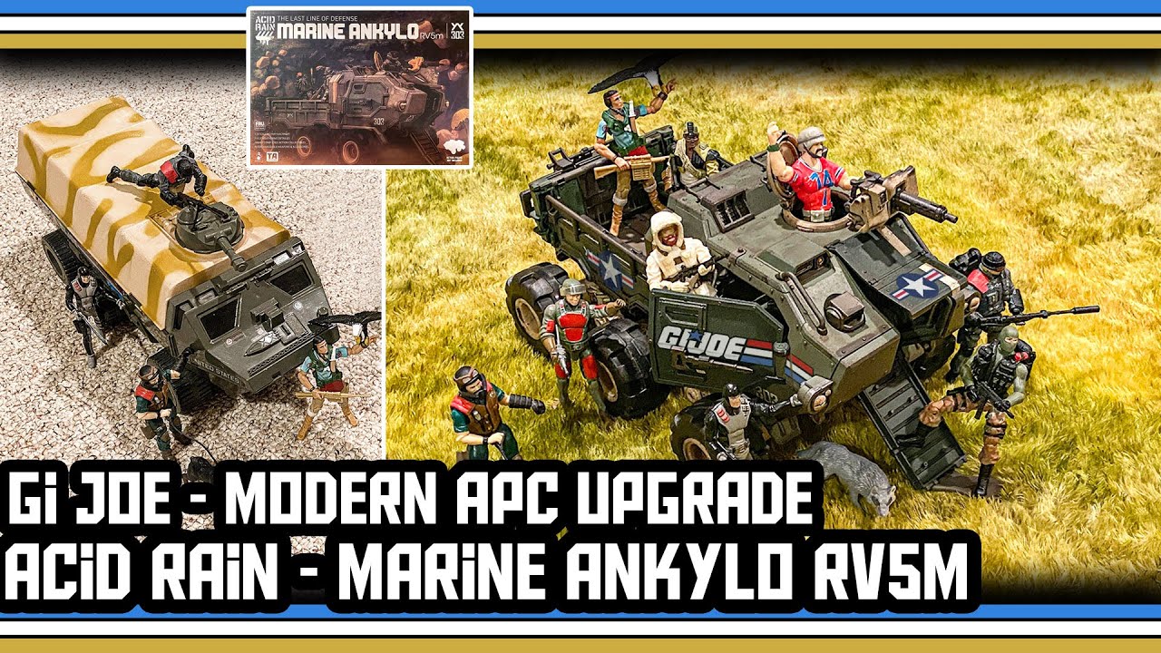 Gi Joe APC - New Acid Rain Marine Ankylo IFV
