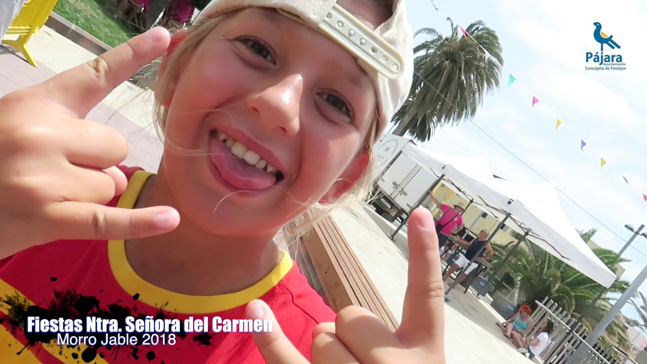 FIESTAS NUESTRA SE&Ntilde;ORA DEL CARMEN MORRO JABLE 2018 - V&iacute;deo resumen