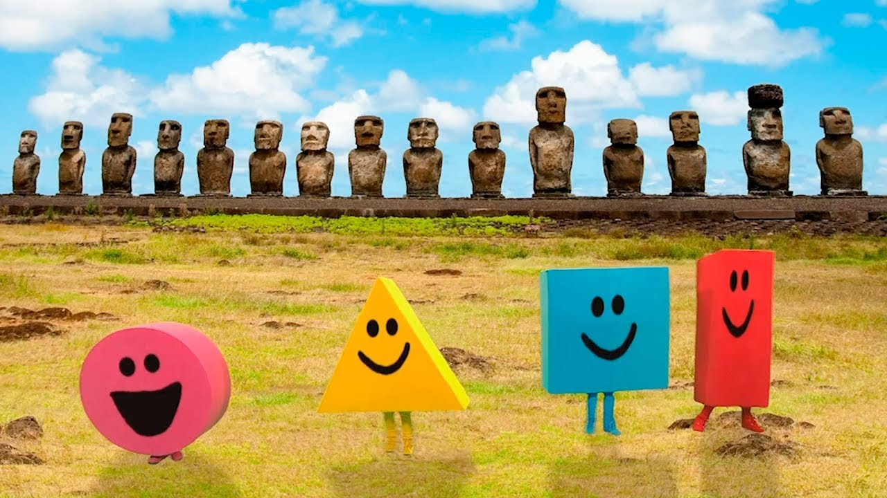 The Shapes Visit Ancient Mayan Temple 🗿 | Mister Maker