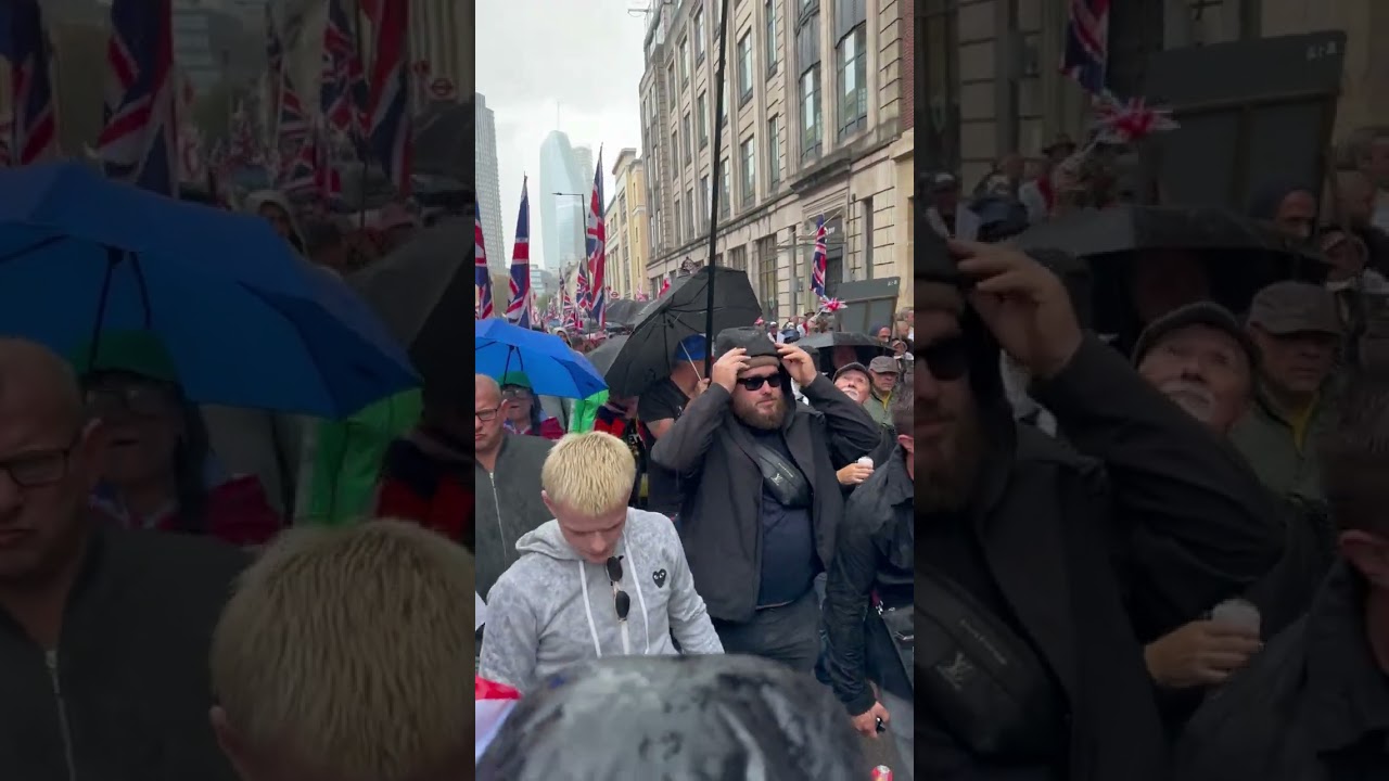 London Protest, Unseen Footage, not main media