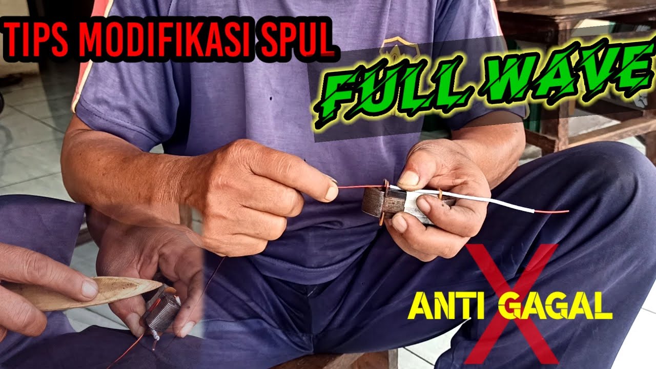 Gulung Ulang Spul RX king / RX Z Modifikasi FULL WAVE.