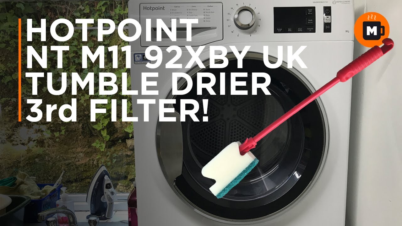 Hotpoint NT M11 92XBY UK Heat Pump Tumble Drier 3rd filter found!