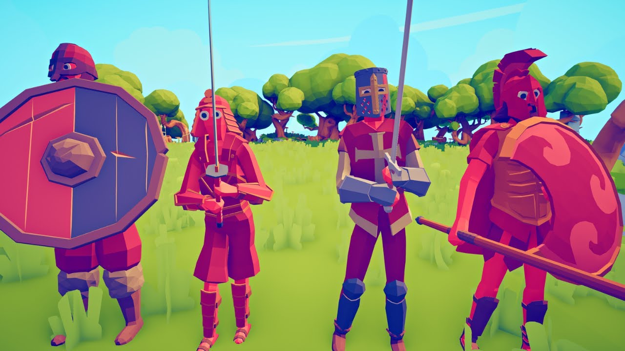 TABS | Brawler + Samurai + Squire + Hoplite VS Every Unit!
