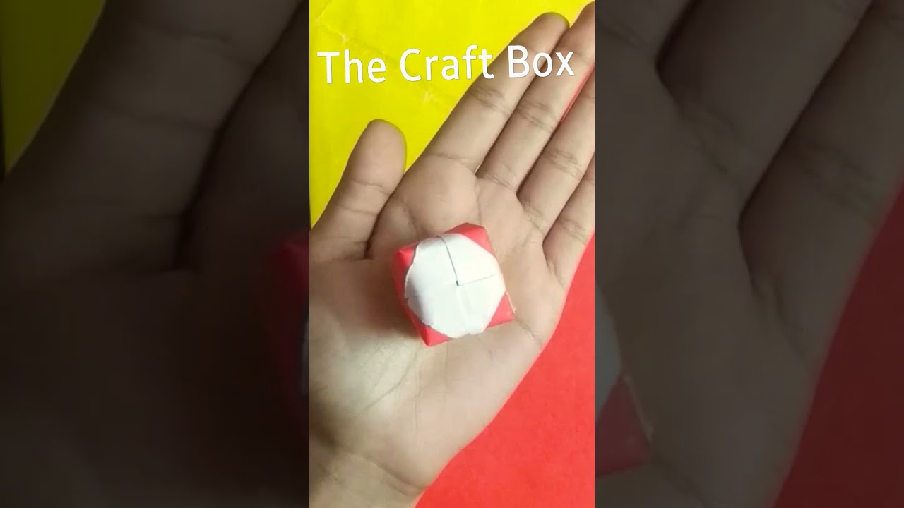D.I.Y mini origami box ||  mini paper box || 