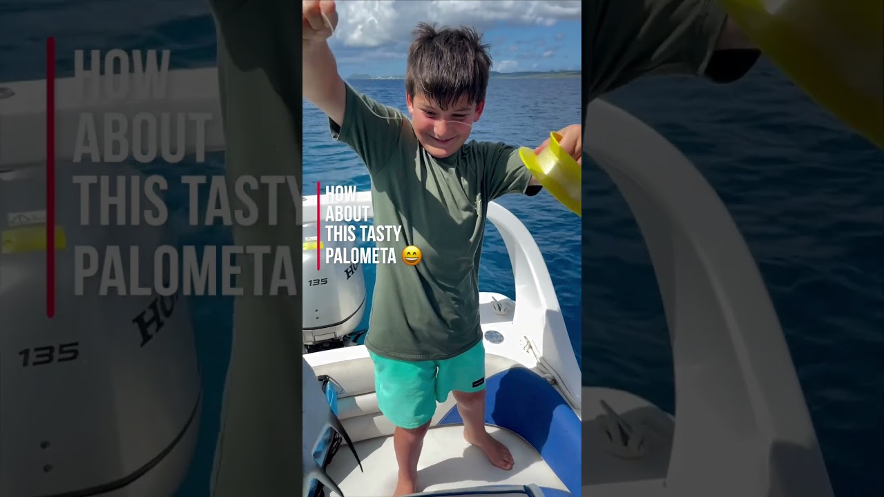Catching tasty Palometa in the ABC Islands!
