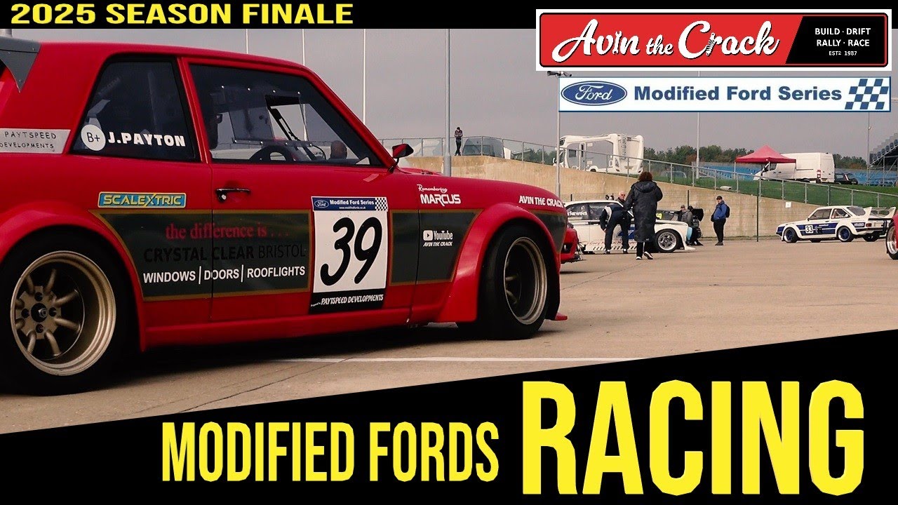 Modified Fords 2025 season finale Silverstone | RACE CARS | CAR RACE VIDEO