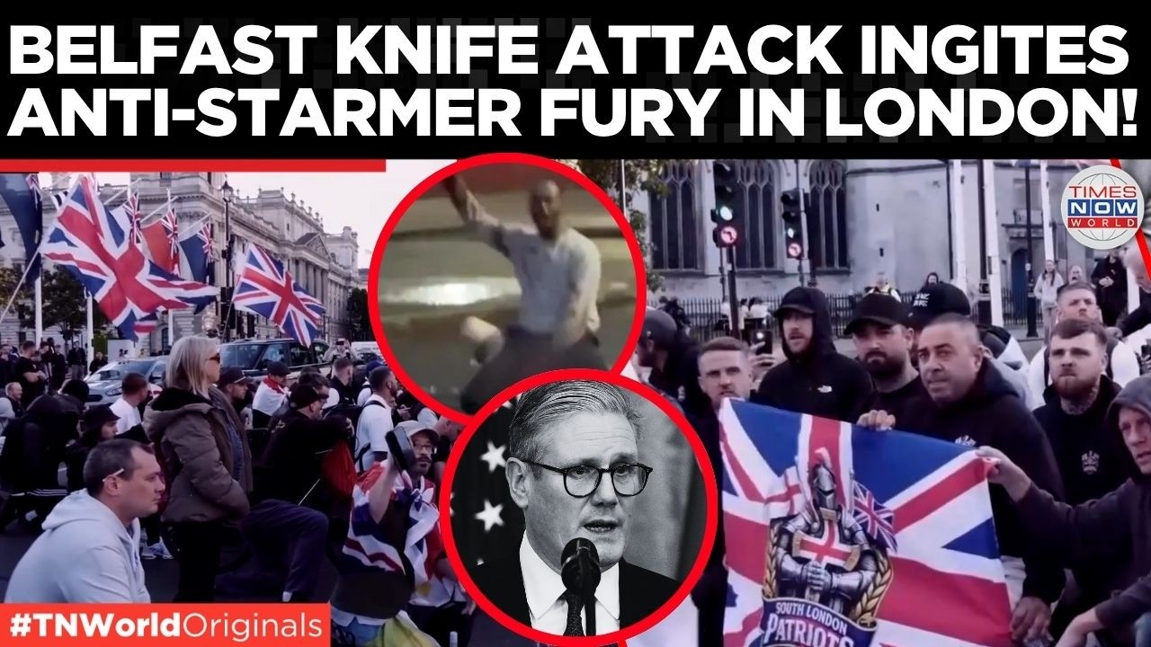 'IT WAS A BEHEADING!' London Protesters Explode After Belfast Attack, Starmer Under Fire!