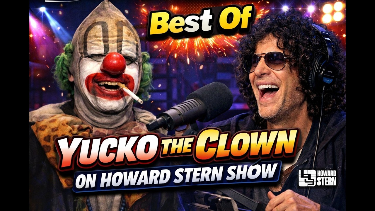 Best Of YUCKO THE CLOWN On Howard Stern || #howardstern #yuckotheclown