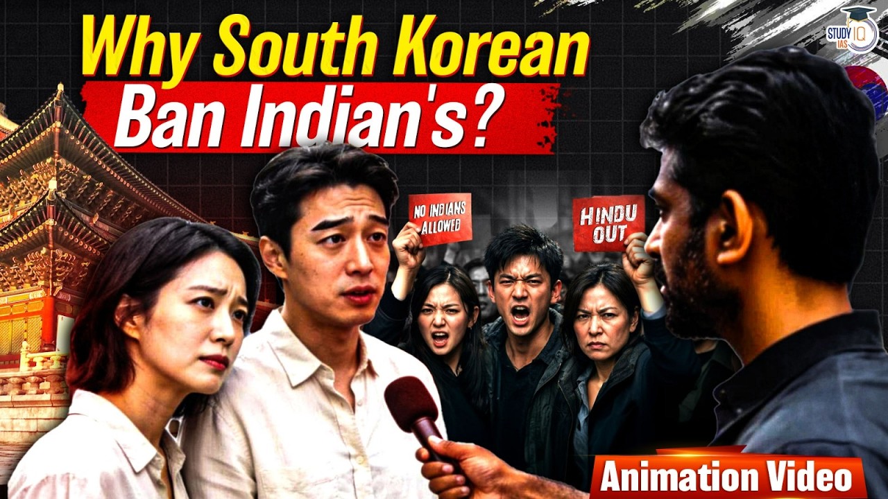 Why Do Koreans Hate Indians? | Reality Exposed of Anti- ndian Racism In Korea | StudyIQ