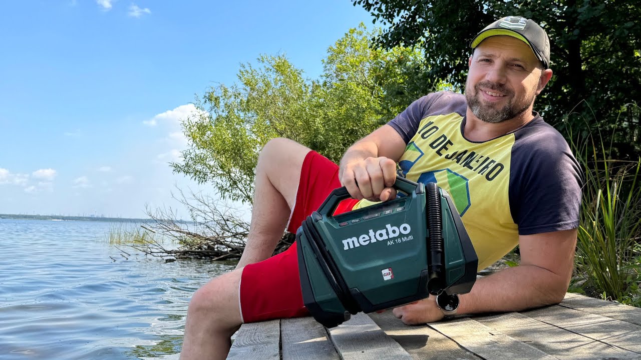 Автомобильный компрессор Metabo AK 18 Multi Колхоз-обзор