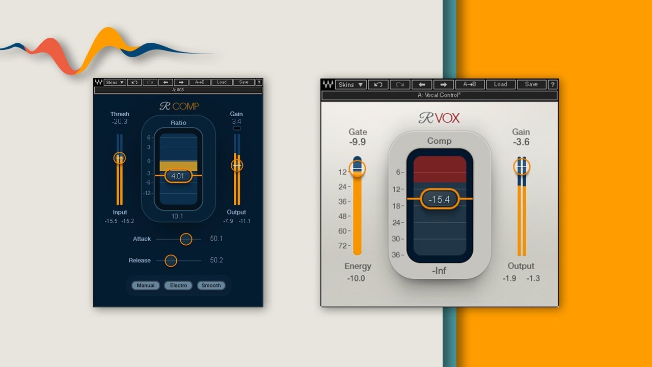 Kompresja wokalu z Waves R-Vox i R-Comp