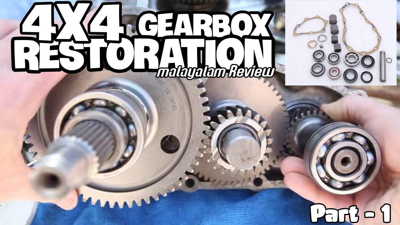 Gypsy 4x4 Gearbox Restoration Part -1 Malayalam || I AM ARJUN