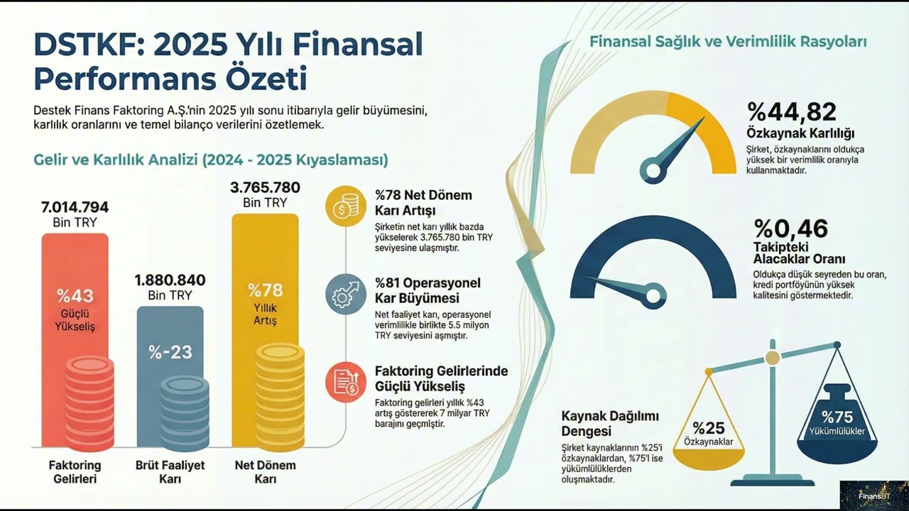 #DSTKF Yeni Halka Arz Olan Şirket Bilan&ccedil;o Analizi