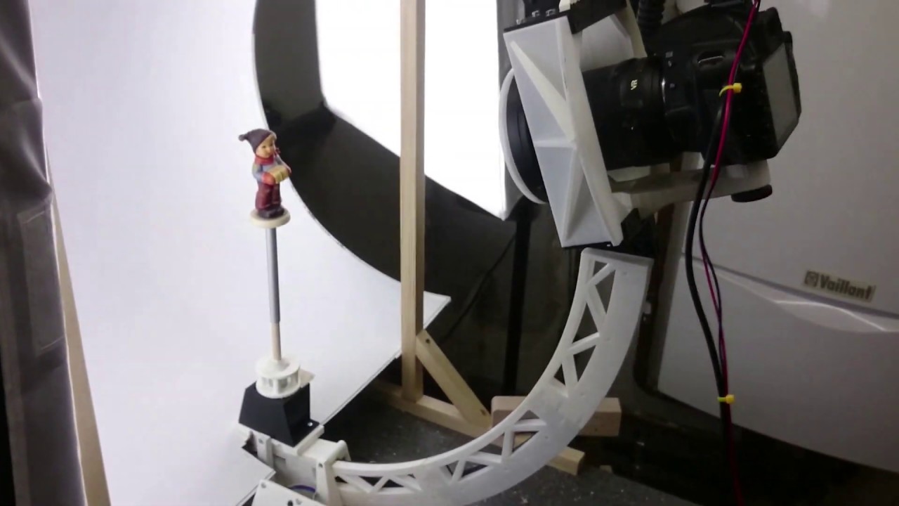 DIY 3D Scanner (Poor Man's photogrammetry rig)