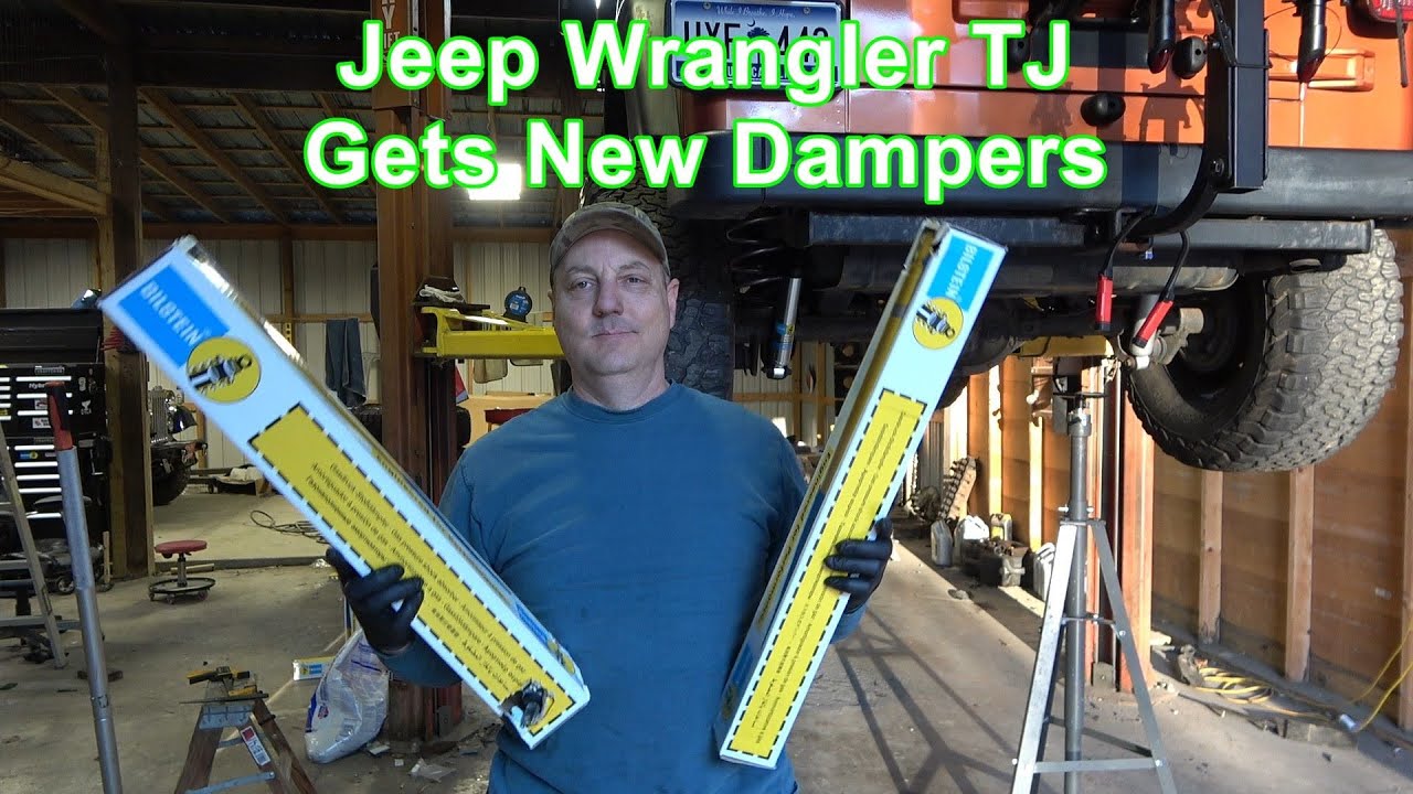 Jeep Wrangler TJ Shock Absorber And Bump Stop Replacement