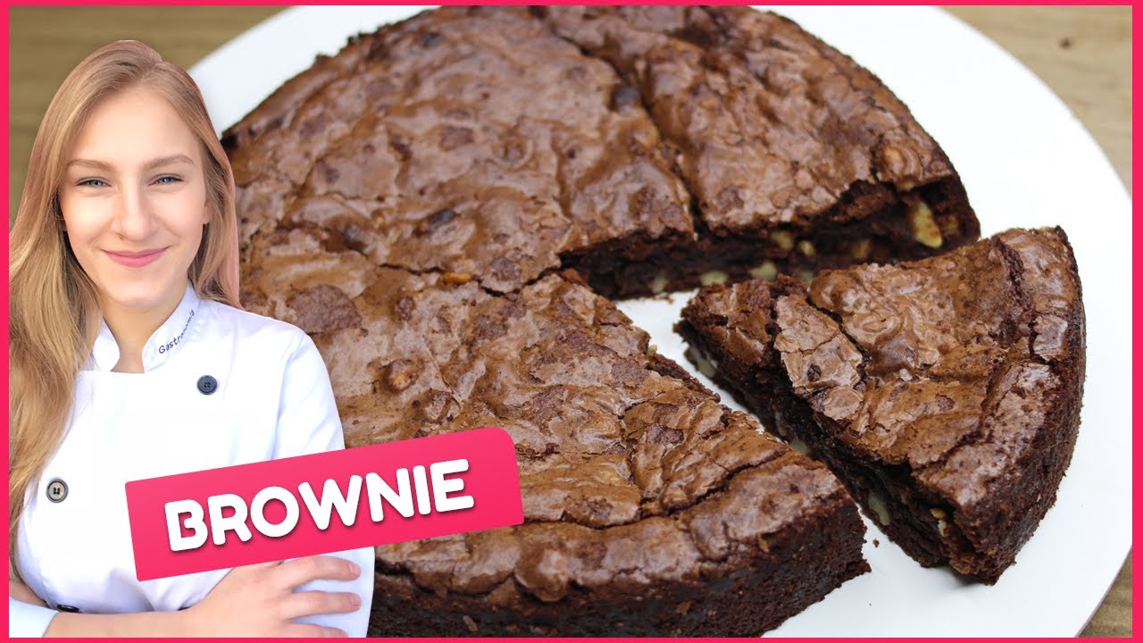 BROWNIE DE CHOCOLATE com NOZES  | ANDRIELI OLEKSZECHEN