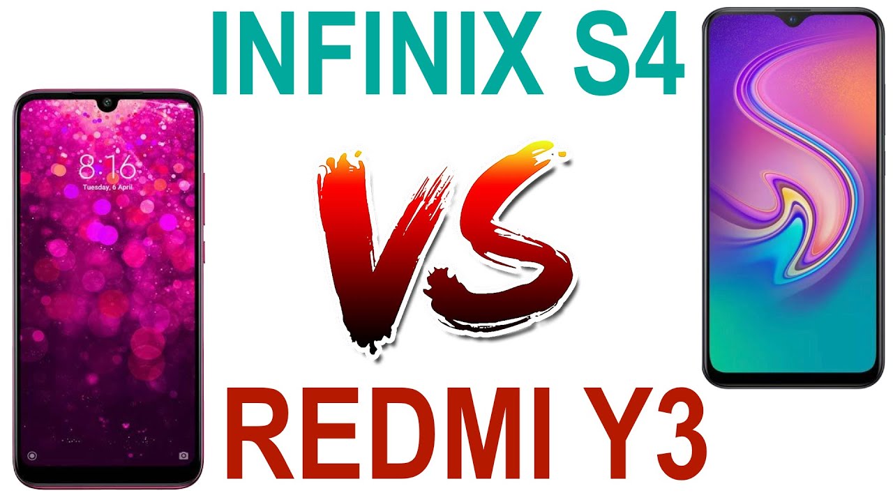 Infinix S4 vs REDMI Y3 Full Detail Spec Compare, Review, Differences & Price